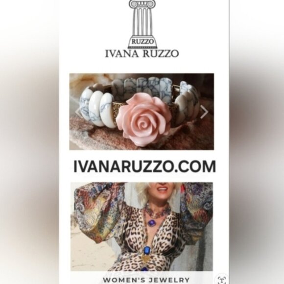 Boho Bullet Antique Gold Bracelet Ivana Ruzzo Designer Jewelry - Picture 15 of 15